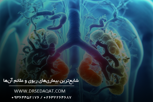 شایع‌ترین بیماری‌های ریوی و علائم آن‌ها